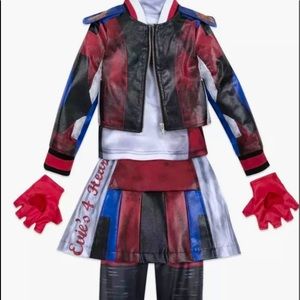 Authentic Disney Store Descendants Faux Leather Evie Complete Costume size 4